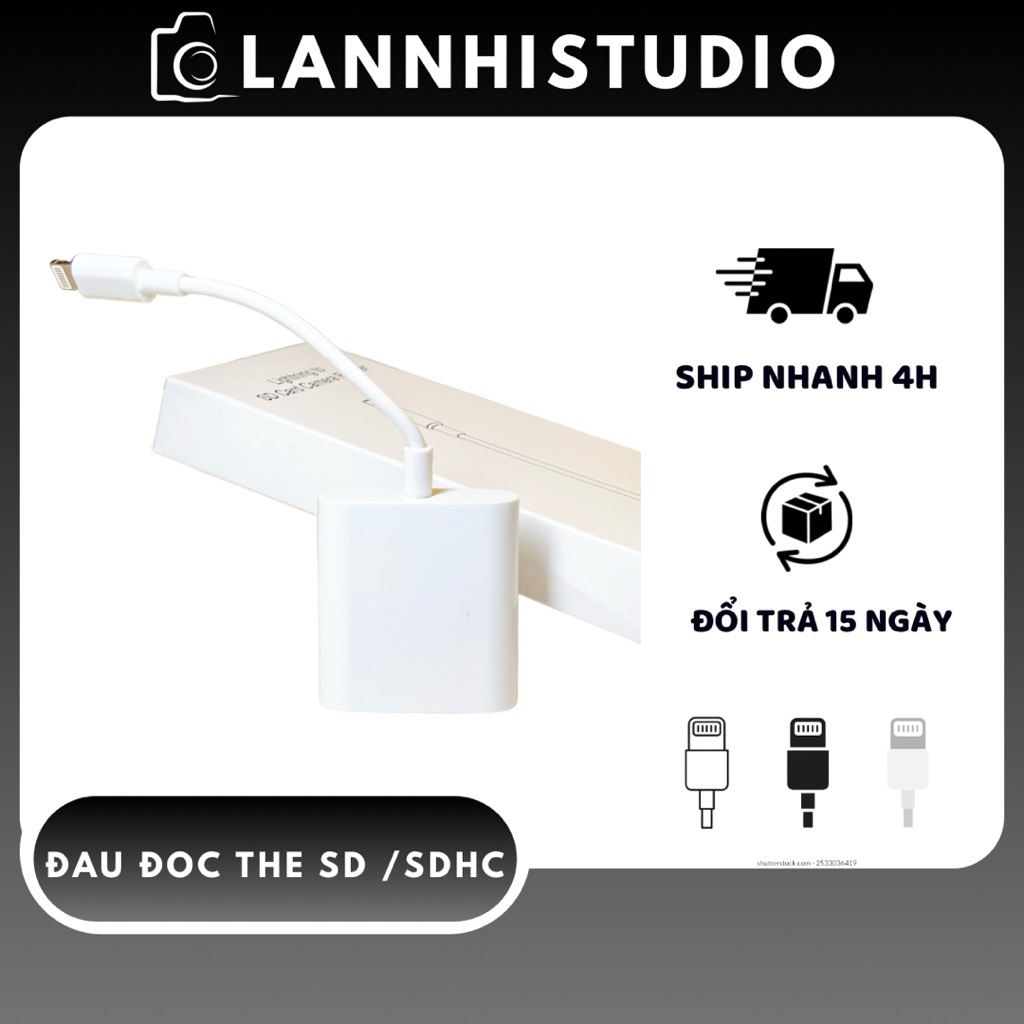 Đầu đọc thẻ nhớ OTG cho máy ảnh