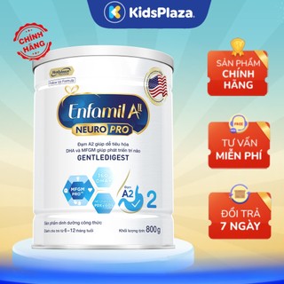  Sữa Enfamil A2 Neuropro số 1 2 3 lon 350g 800g 1700g cho bé từ 0-6 tuổi chính hãng - Kids Plaza 