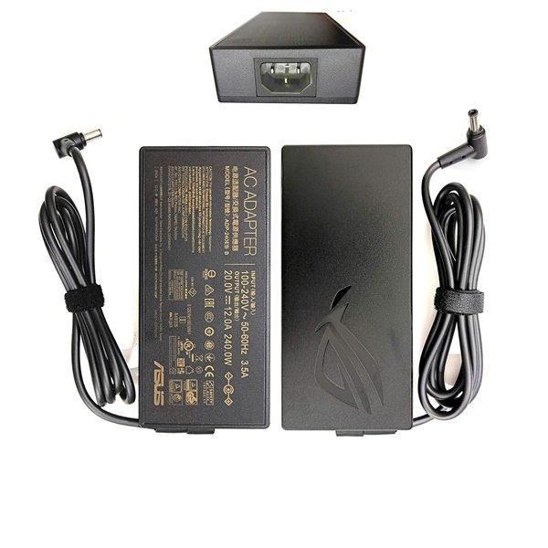 Sạc laptop Asus 240W 12A 20V chân 6.0*3.7 kim chữ nhật Logo