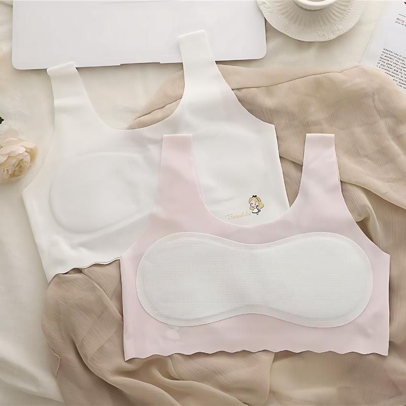 Áo Lót Cho Bé Từ 20-52kg, Áo Ngực Bé Gái Chất Su Lạnh Mềm Mát Có Lót Mỏng  A016