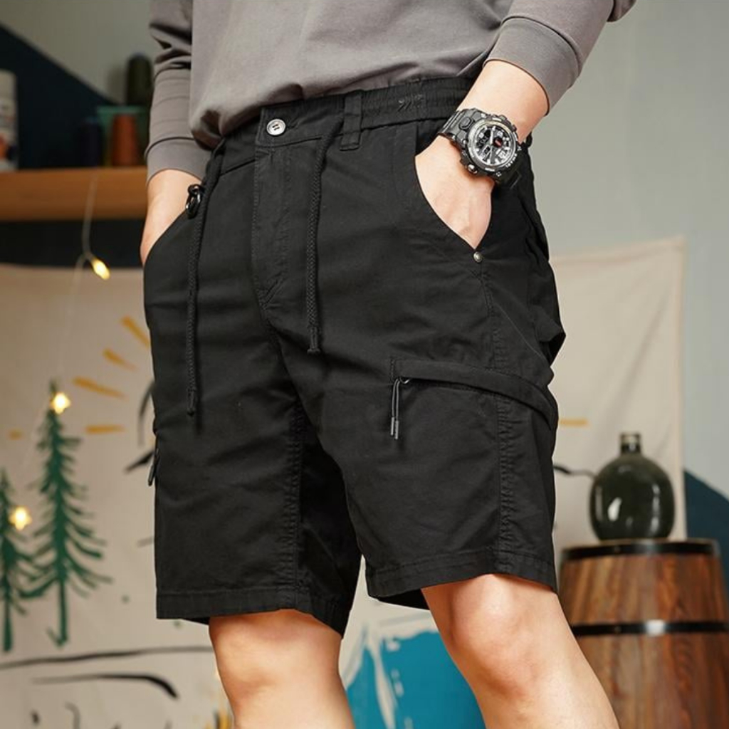 Quần Short Kaki Cao Cấp Mới , Thiết Kế Túi Hộp Trẻ Trung Năng Động, Quần Đùi Đẹp LK02