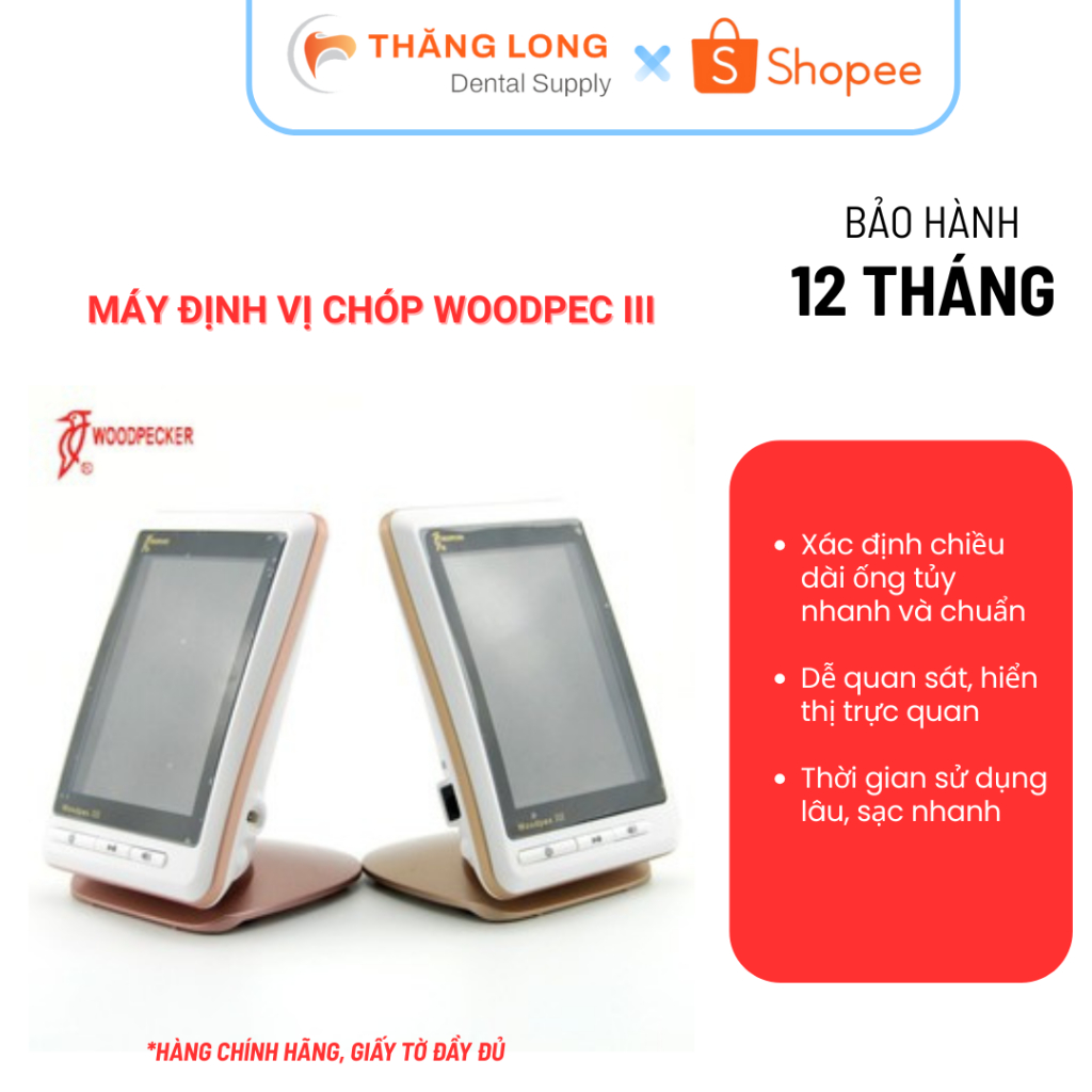 Máy định vị chóp Woodpex III- Chính hãng Woodpecker