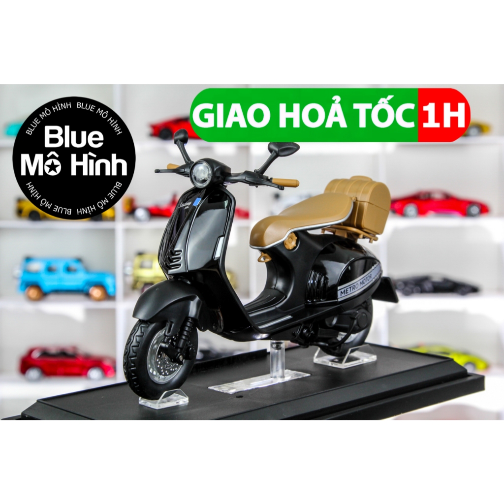 Xe mô hình xe máy Vespa 946 1:12