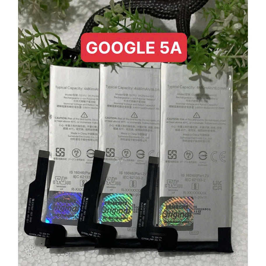 🔋 PIN G27FU DÙNG CHO GOOGLE PIXEL 5A – ZIN MỚI NGUYÊN HỘP + BỘ VÍT THAY PIN CHUYÊN DỤNG 🛠️⚡ Dung lượ