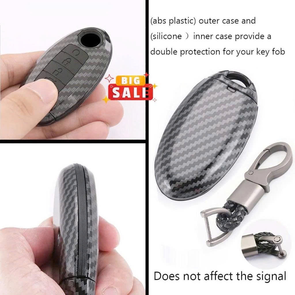 Bọc Chìa Khóa Xe Nissan Terra 2016 2017 2018 2019 2020 2021 2022 ( Bản 3 Nút Bấm ) - Ốp Khóa Nissan 