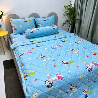 Bộ drap giường cotton Hàn Quốc( nệm dày 10-15 cm)