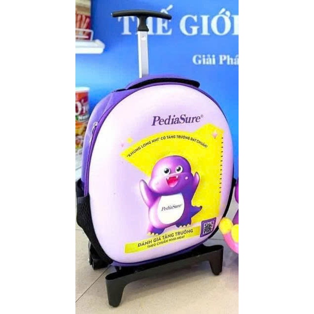 (nhiều mẫu) Balo kéo con sóc Nestle/Pediasure/Nan