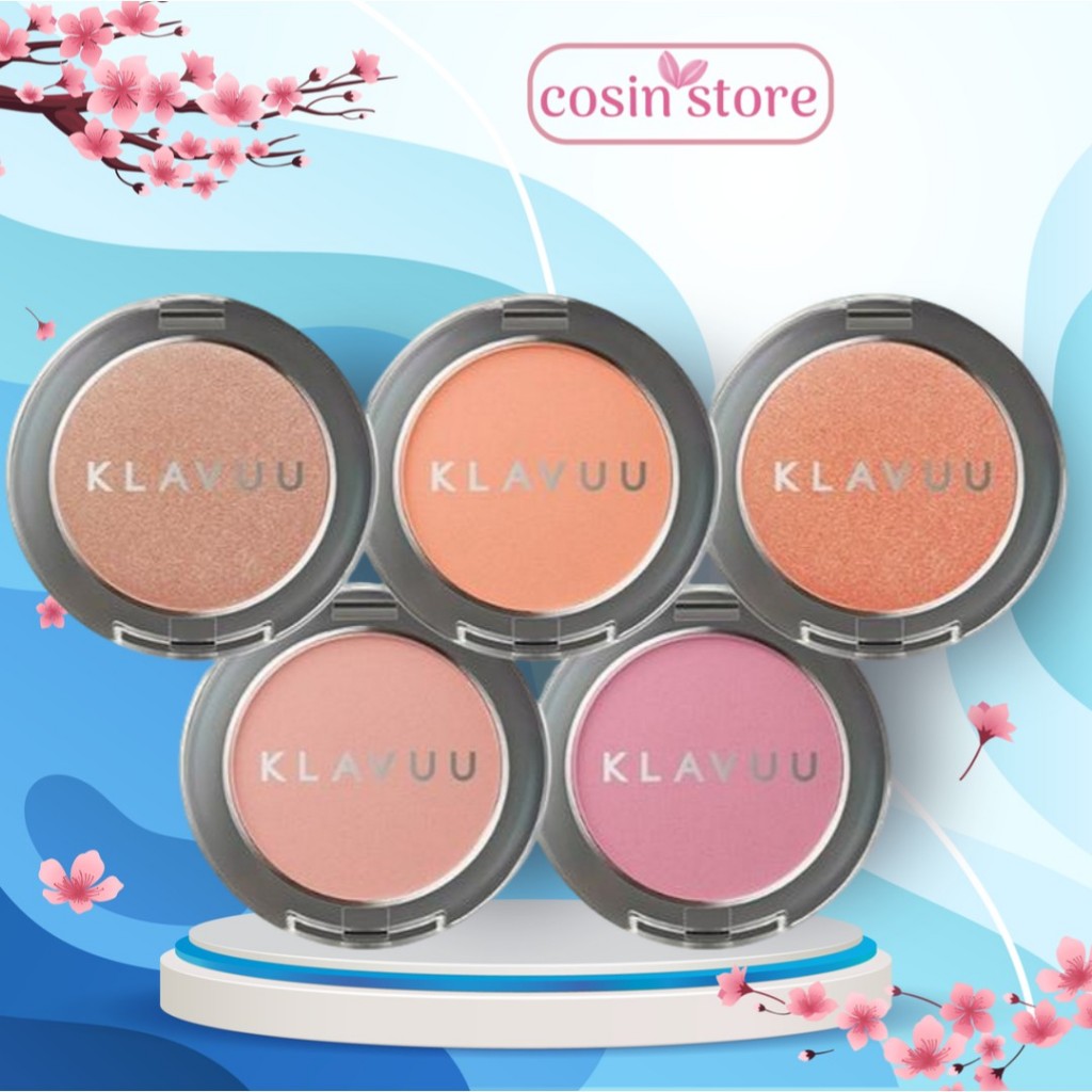 Phấn Má Hồng Klavuu Urban Pearlsation 5.5g Lên Màu Tự Nhiên, Mịn Da Chuẩn Hàn Cosin Store