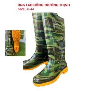 Ủng lội nước đế vàng cứng size 39-43 Moonshop, ủng lao động, ủng đi mưa