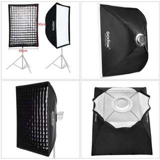 Sotfbox Godox 60x90 Ngoàm Bowen Chất Liệu Cao Cấp, Lớp Phủ Bạc Mặt Trong Rất Bền