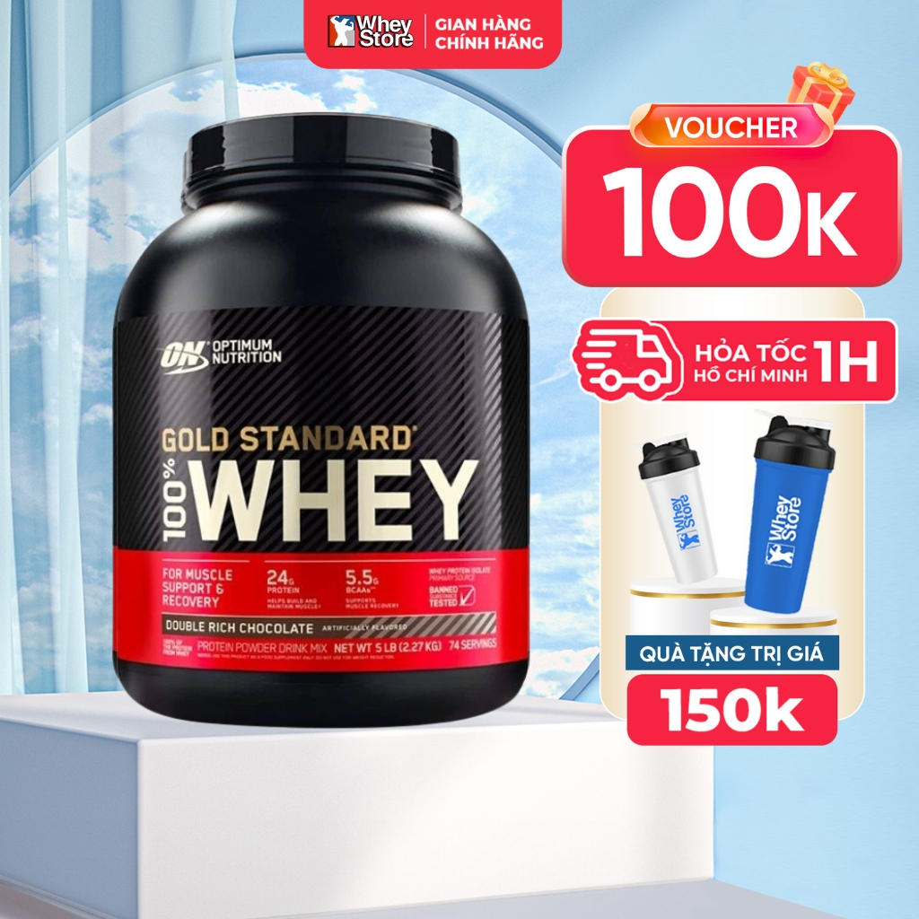Sữa Tăng Cơ Optimum Nutrition Gold Standard 100% Whey Chính Hãng