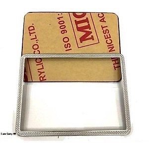 Ốp biển số xe máy, xe điện châm bi giá sỉ