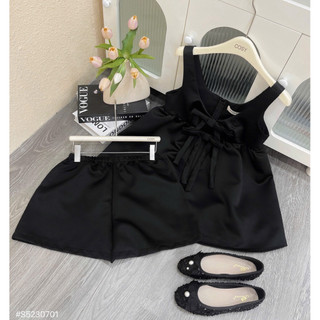 SET ÁO PEPLUM KÈM SHORT
