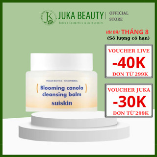  Sáp tẩy trang làm sạch lỗ chân lông Suiskin Blooming Canola Cleansing Balm 90ml 