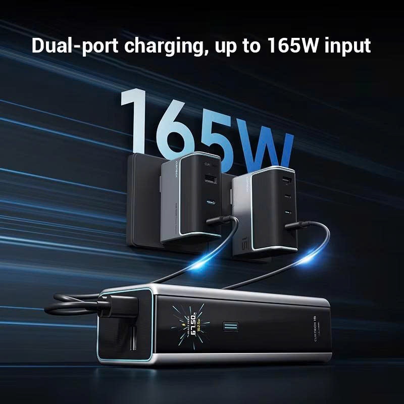 CUKTECH 15 ULTRA Sạc Di Động 2C1A | Công Suất 210W Max | Dung Lượng 20.000mAh | Bảo Hành 18 Tháng PB200U | BigBuy360 - bigbuy360.vn