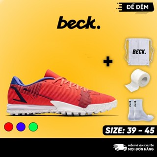 Giày Bóng Đá Mercurial Vapor 14 Đế Đệm, Beck, Đế Đinh TF, Bám Sân, Các Màu Sắc, Sân Cỏ Nhân Tạo