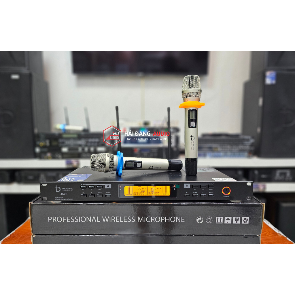 Micro không dây dBacoustic DB 450II V2.Tặng bộ pin sạc