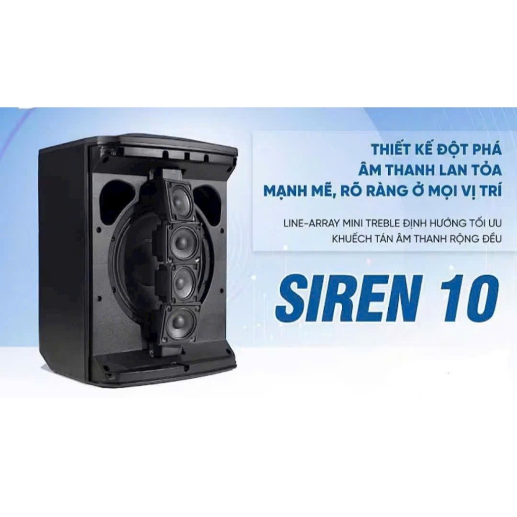 Loa di động dbacoustic Siren 10 + tặng kèm micro