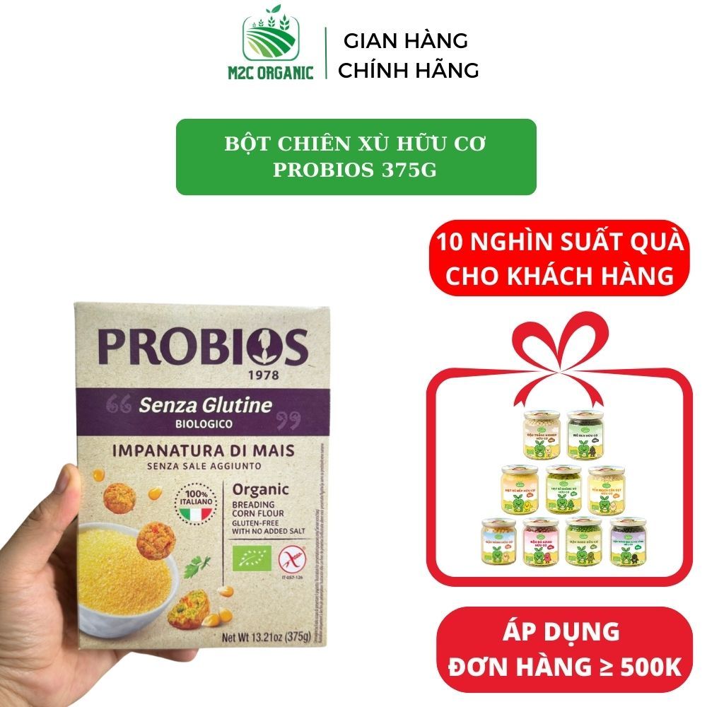 Bột chiên xù PROBIOS 375g hữu cơ