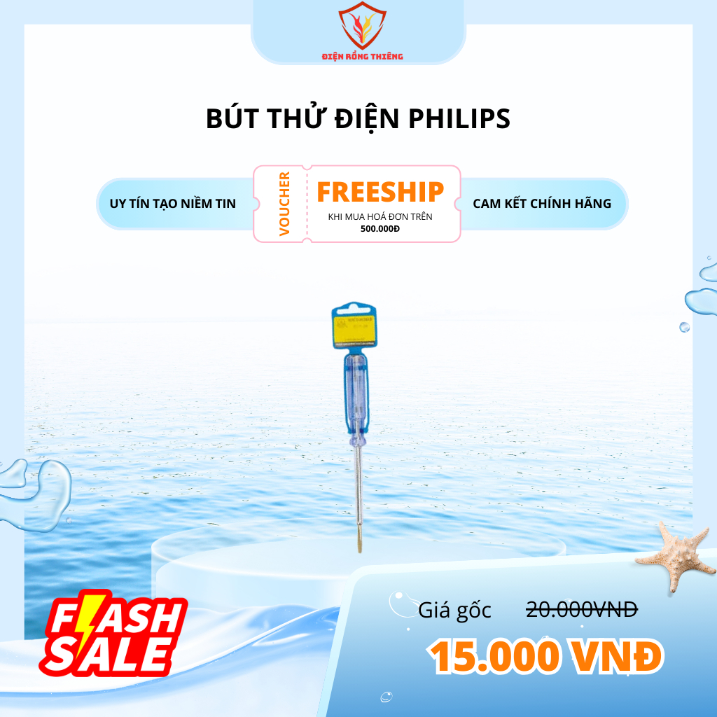 Bút Thử Điện Philips – Bút Test Điện Cao Cấp, An Toàn, Chính Xác