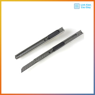 Combo 5 chiếc Dao rọc giấy vỏ inox nhỏ