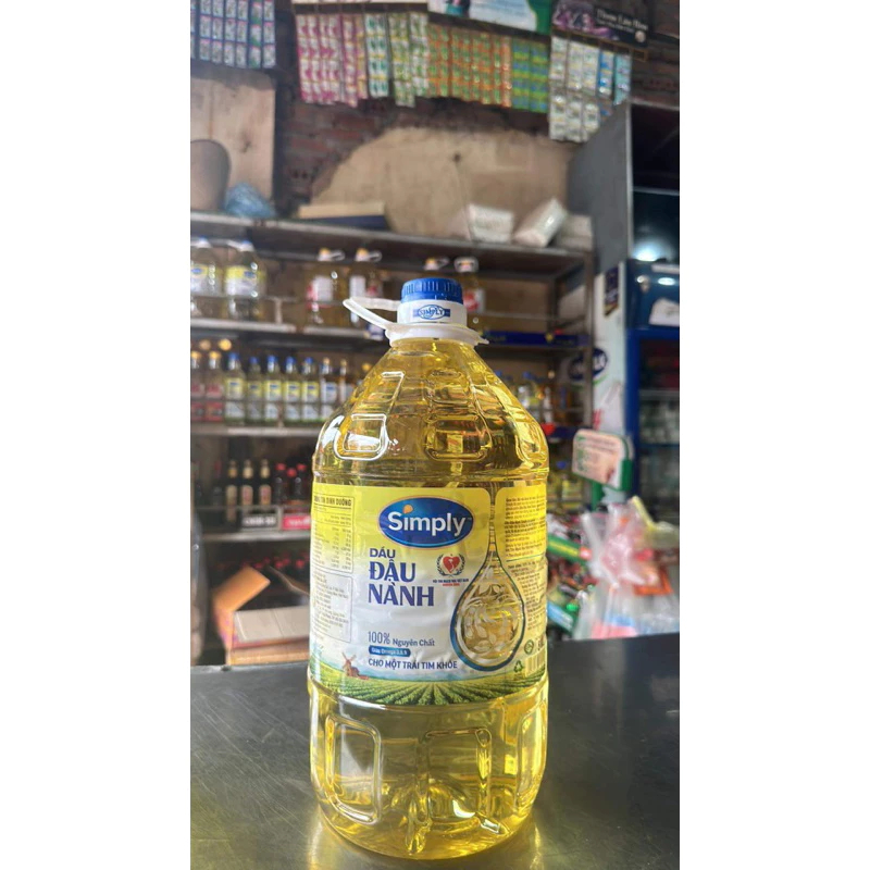dầu ăn simply đậu nành 5l