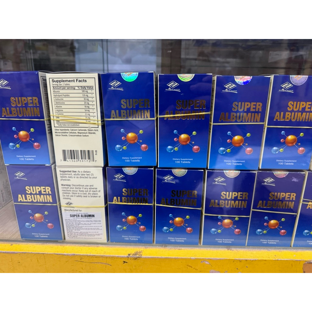 Super Albumin 60viên Nhập khẩu - Bổ gan, Tăng cường chức năng gan