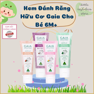  🪥 KEM ĐÁNH RĂNG GAIA NATURAL PROBIOTIC CHO BÉ – hàng úc HỮU CƠ – 50G  