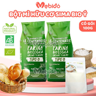 Bột Mì Trắng Hữu Cơ Sima Bio Nhập Khẩu Ý Làm Bánh Quy Bánh Ngọt Cho Bé Ăn Dặm - Shop Mẹ Bí Đỏ