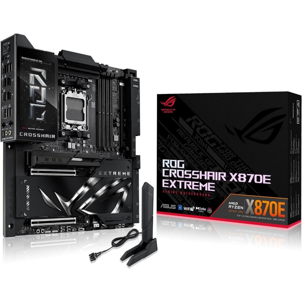 MAIN ASUS  ROG Crosshair X870E Extreme - Crosshair X870E Apex - Strix X870E-E Gaming Wifi - reator W