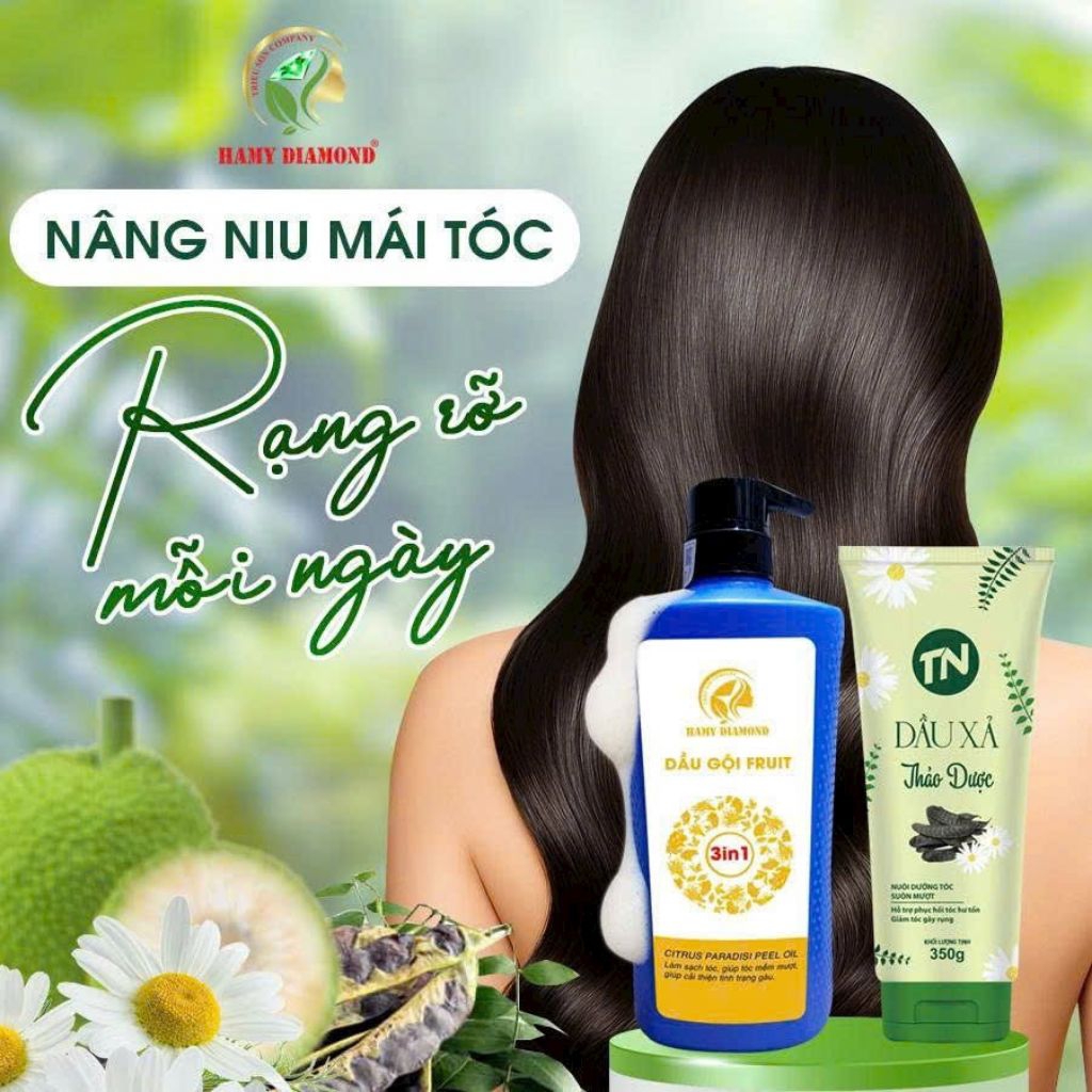 Dầu gội Fruit Sake_Hamy Diamond [ mẫu mới ]