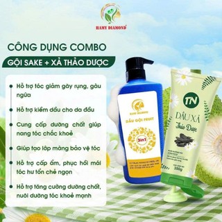 Dầu gội Fruit Sake_Hamy Diamond [ mẫu mới ]