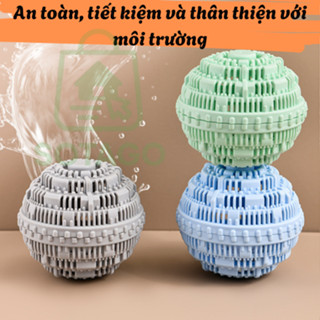 Bóng giặt sinh học cho máy giặt  loại 11cm. Bóng giặt quần áo chống nhăn, Giúp làm sạch nhanh quần áo