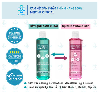  Nước Rửa Mắt Novotane Exteen - Giúp Làm Sạch Bụi Bẩn Hỗ Trợ Giảm Khô Mắt Mỏi Mắt Cấp Ẩm Dưỡng Mắt 