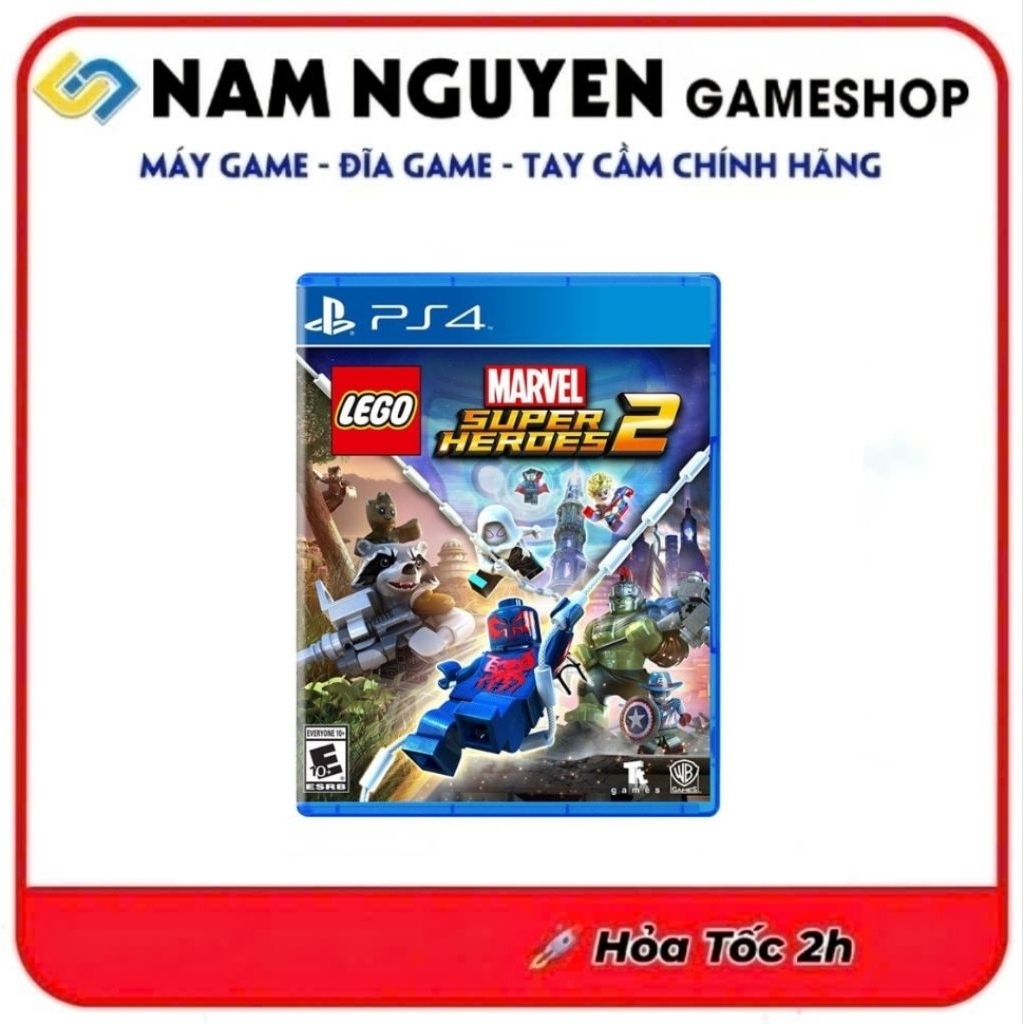 Đĩa Game PS4 | LEGO Marvel Super Heroes 2 (1-2 Players)