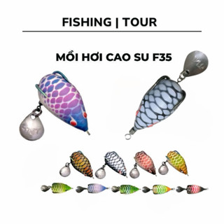  Mồi Câu Lure Nhái Hơi  Action Chìm F35 3,5cm 8g Fishing TOUR 