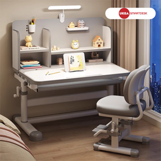 Bộ Bàn Ghế ST03 Học Sinh UKEA Thiết Kế Công Thái Học Chống Gù Chống Cận Cho Bé [Tặng combo 6 món]