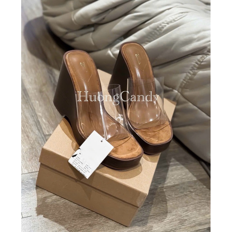 Xuồng Z mica đế giả gỗ siêu tôn da nâu đậm FULLBOXii