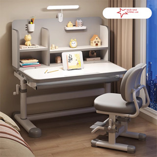 ST03 Bộ Bàn Ghế Học Sinh NSTL Thiết Kế Công Thái Học Chống Gù Chống Cận Cho Bé [Tặng combo 6 món]