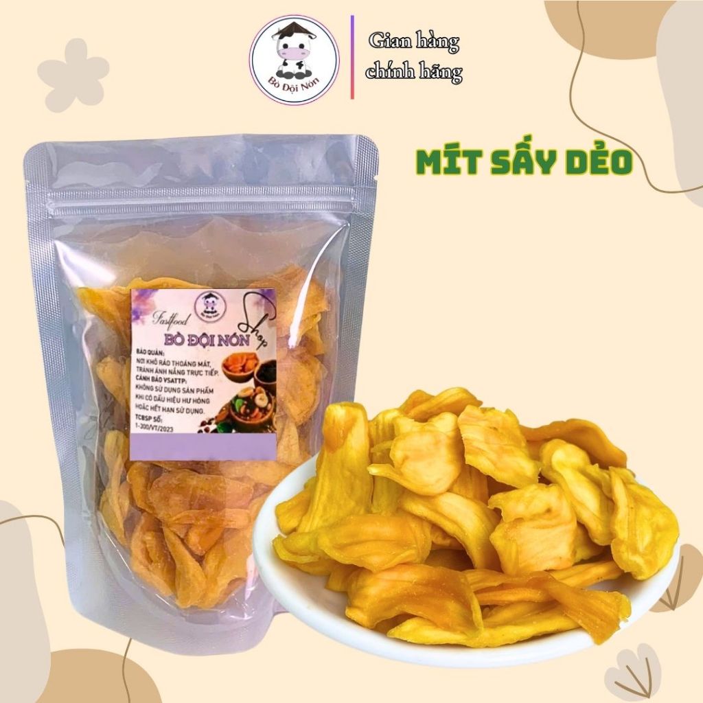 Mít Sấy Dẻo Thơm Ngon Bò Đội Nón