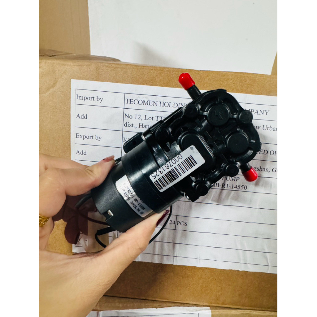 Bơm hút 24V Karofi -  Dùng cho máy không sử dụng bình áp model O-D138, O-H128....