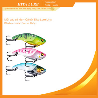 Mồi Câu Cá Elite Lure Linx Blade Cá Sắt Combo 3pcs 35mm 3.5   5   7   10g 