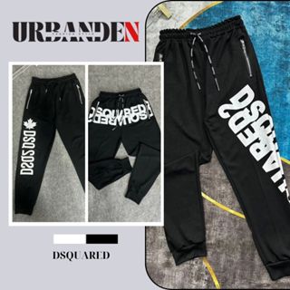 Quần Jogger Dsquared2 Nam Nữ Unisex Ống Bo Thun In Chữ, Quần Jorgger phong cách đường phố cực chất