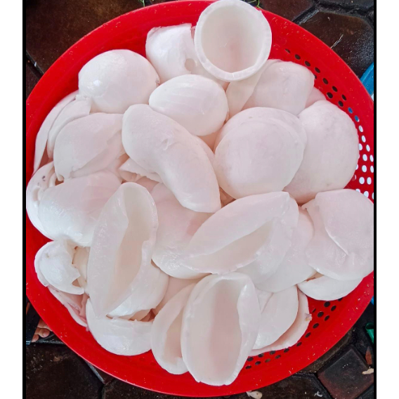 2 ký - Cùi dừa tươi (cơm dừa non) - dừa bánh tẻ làm mứt