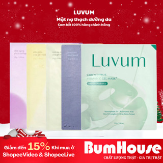 Mặt Nạ Thạch/Bùn LUVUM Afterglow Yuja/Calming Repair Cica/Aging Phyto Collagen/Green Citrus Vitamin C Mask 33g (1 miếng)