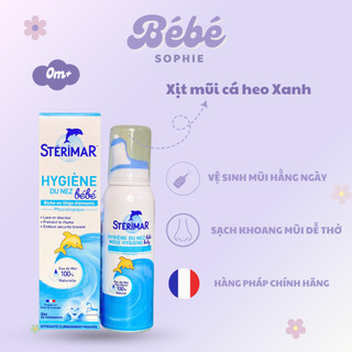 Xịt mũi cá heo Stérimar 100ml cho bé - Pháp - Bebe Sophie