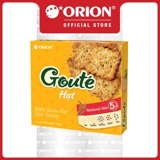 Hộp 8 gói bánh Orion Goute Hạt dinh dưỡng  316,8G  