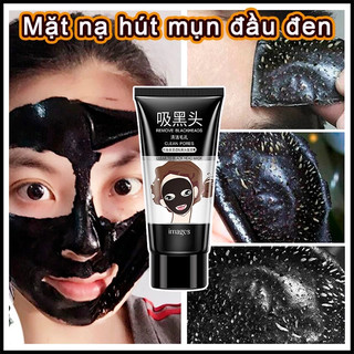  Mặt nạ lột Lột mụn đầu đen Giảm mụn Thu nhỏ lỗ chân lông Làm sạch sâu da làm trắng da mặt chăm sóc da mặt 60g 