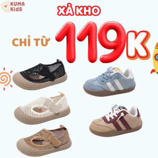 Giày Tập Đi Cho Bé siêu sale 119k - Mẫu Mới 2025 Đế Mềm Chống Trượt, Giày Cho Bé Trai Bé Gái Từ 1-6 Tuổi Habu
