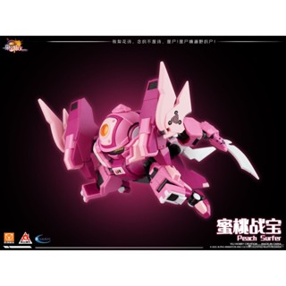 [Có Sẵn] Mô Hình Lắp Ráp Robo Trái Cây Đào Tròn Yi Li Chuang Wan